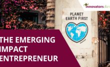 Image of Poster that reads "Planet Earth First" symbolizing impact entrepreneurship