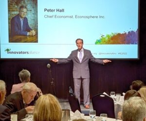 Peter Hall Presenting at Innovators Exchange 2022